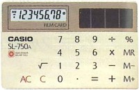 casio SL-750A (GD)